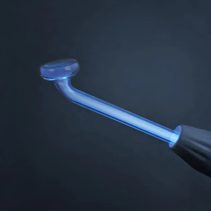 High Frequency Nozzle Attachment Mushroom Facial Body Glass Electrode HF  Tubes Neon Argon Violet Skin Care Tool