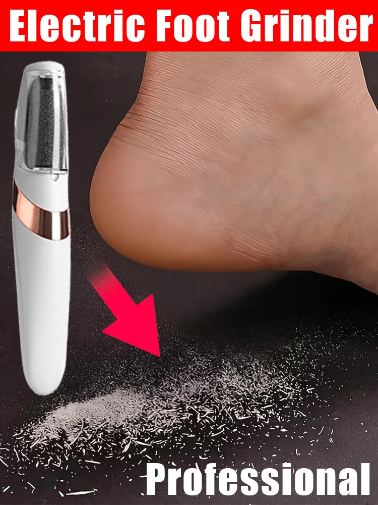 Waterproof Foot Heel Callus Remover Feet Dead Skin Removal Skin Care Tool Electric portable pedicure.