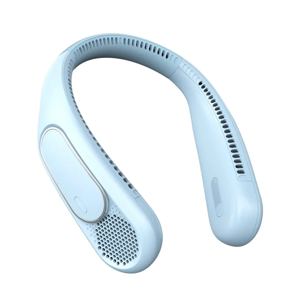 2025 New Upgrade Air Conditioner Features Neck-hanging Fan For Rapid Cooling Long Battery Life And Super Strong Wind Force