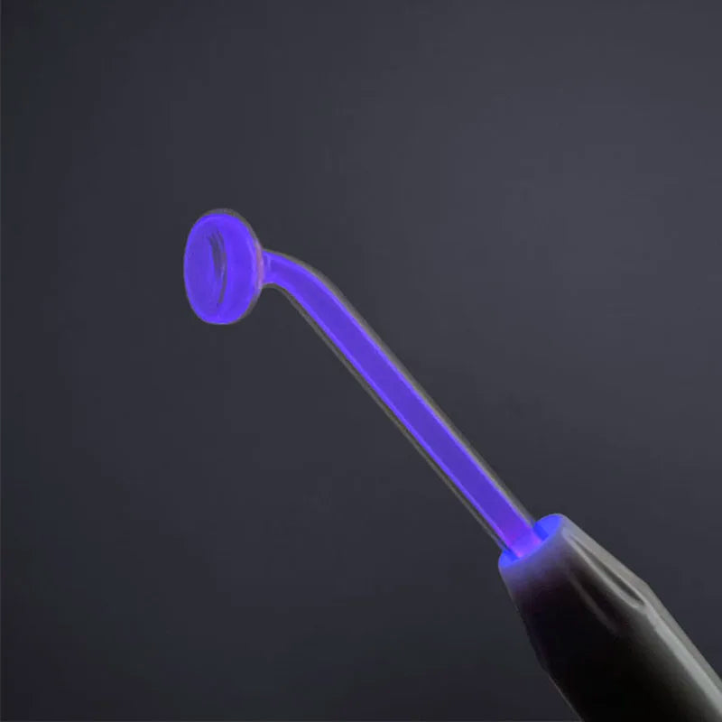 High Frequency Nozzle Attachment Mushroom Facial Body Glass Electrode HF  Tubes Neon Argon Violet Skin Care Tool